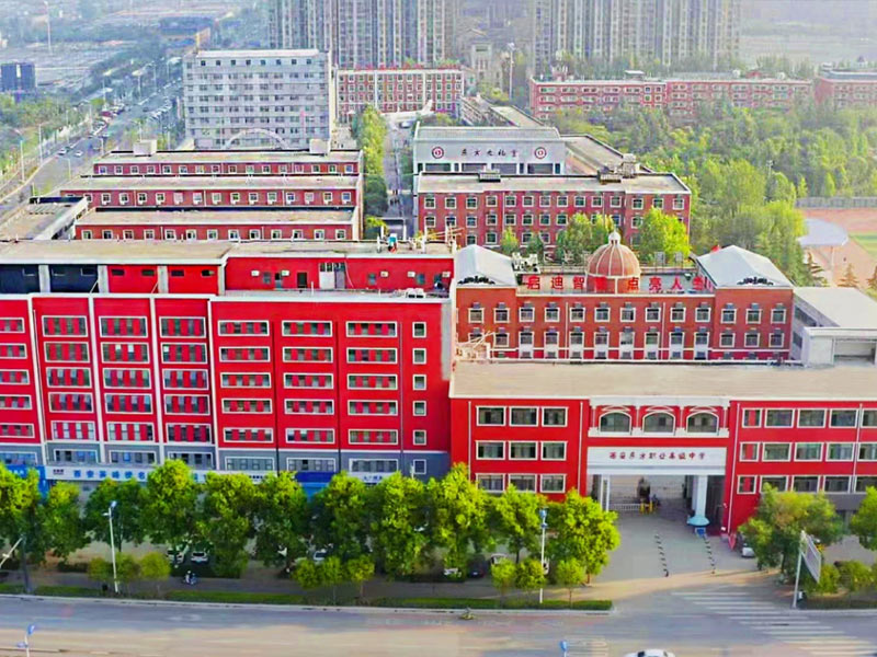 神木校园鸟瞰图